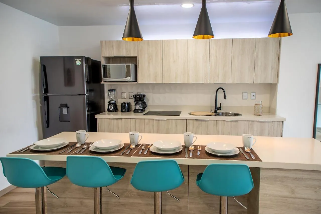 Macondo 5Ta Av Residences Fi 普拉亚卡门 酒店